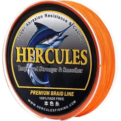 HERCULES - Línea de Pesca Trenzada HERCULES, Resistente a la Abrasión, 10-120lb