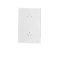 GENERICO - Interruptor Touch Doble Link Iot Vta+ Smart Home Color Blanco
