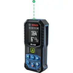 BOSCH - Medidor láser ergonómico inalámbrico con Bluetooth GLM165-27CGL