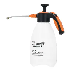 TRUPER - Fumigador Doméstico De 2,5 Litros Con Boquilla Tipo Jet Y Cono