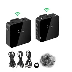 AMERICAN GENERICS - Microfono Solapa Tipo C iPhone Camara Peluche Recargable Inalambrico