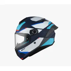 MT HELMETS - CASCO TARGO S KAY C7 AZUL BRILLO TALLA S