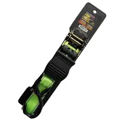 GENERICO - Correa Trinquete Metal Carga Cinta Amarre Gancho Tension