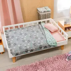 VIANNEY - Cobija Baby Nórdica Elefantitos talla Cuna