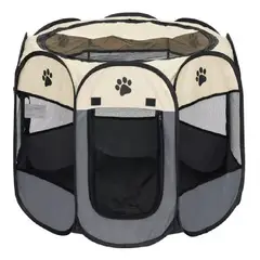 GENERICO - Casa de juegos portátil y plegable para mascotas perros y gatos