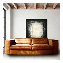 22 GRADOS DECORACION - Sofa en cuero Rude 200x100cm 22Grados Decoracion