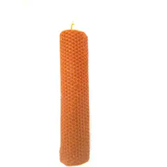 GENERICO - Vela Velón En Cera De Abejas Labrado Panal 100% Pura