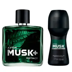 AVON - Set Musk Instinct Perfume + Desodorante