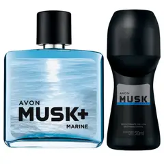 AVON - Kit Musk Marine Perfume + desodorante