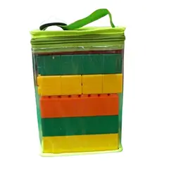 JUGANDO Y EDUCANDO - Juego Mega Bloques Construcción 47 Piezas Para Niños