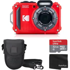 KODAK - Cámara digital resistente PIXPRO WPZ2 16MP 4X Zoom Full HD