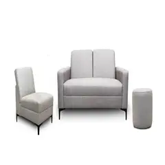 MAXIMUEBLES - Sala Cádiz 3 Piezas Gris Claro