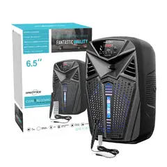 GENERICO - Parlante Portátil 6 Pulgadas GTS-1187 10W Control + Micrófono