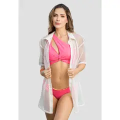 FORMAS INTIMAS - Salida De Baño Mujer Blanco FI 105235