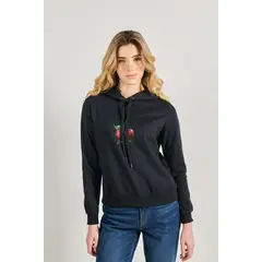 KOAJ - Buzo básico para mujer estampado en frente MUJER