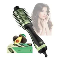 GENERICO - Cepillo Secador y Moldeador para Cabello AGUACATE
