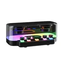 AMERICAN GENERICS - Parlante Portátil Speaker Rgb Portátil Inalámbrico Led