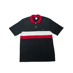 AUDAX - Polo para hombre estampada con bolsillo
