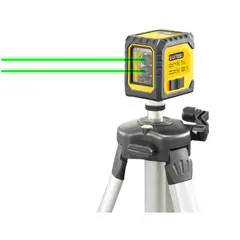 UYUSTOOLS - Nivel Laser Con Tripode 2 Rayos Verdes 25 M Ip54