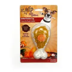 PETSPA - JUGUETE PLASTICO PATA DE POLLO AMARILLA