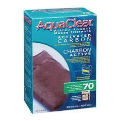 PETSPA - Filtro De Carbon Activado Para Acuario Aquaclear 70