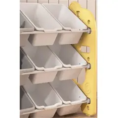 GENERICO - ORGANIZADOR DE JUGUETES DE 3 NIVELES FORMA DE DINOSAURIO