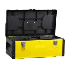 FERTON - Caja Herramientas Metálica 22 Con Compartimientos