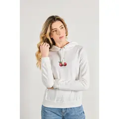 KOAJ - Buzo básico para mujer estampado en frente MUJER