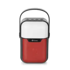 GENERICO - Minialtavoz Bluetooth Con Luz Led Inteligentes y Recargables Rojo