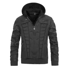 THE CLOTHING COMPANY - Chaqueta Hombre Cuero Sintético Hero