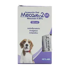 PETSPA - Antiinflamatorio y Analgésico Para Perros y Gatos Mecox-2 en suspension oral x 30 Ml