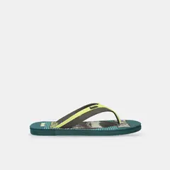 SANDA - Sandalias Para Hombre Sandak Verde-Amarillo Melman S