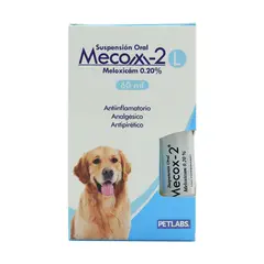 PETSPA - Antiinflamatorio y Analgésico Para Perros y Gatos Mecox-2 en suspension oral x 60 Ml
