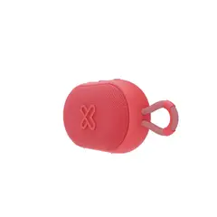 KLIP XTREME - Parlante Bluetooth Portátil GrooveSplash Negro KBS-030BK - Rojo