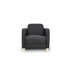 MAXIMUEBLES - Poltrona Alina Gris Oscuro