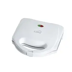 KALLEY - Sanduchera De 2 Puestos K-sm102 Blanco