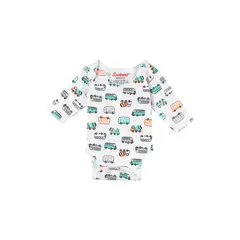SANTANA - Body Bebé Prematuro Niño Verde Benetton