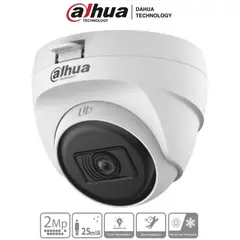 DAHUA - CAMARA DE SEGURIDAD DOMO PLASTICO DE 28MM 30M CON AUDIO