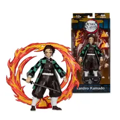 MC FARLANE - Figura Tanjiro Kamado McFarlane Toys Exclusiva con Sangre