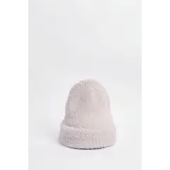 KOAJ - Gorro tejido unicolor con efecto afelpado Mujer