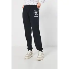 KOAJ - Pantalón jogger para mujer con estampado localizado de Es MUJER