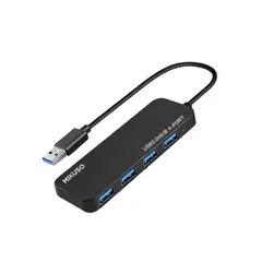 ZER - HUB DE 4 PUERTOS 3.0 PARA DISPOSITIVO USB 30CM DE LARGO CABLE PRO