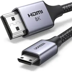 UGREEN - Cable Mini HDMI a HDMI 8K de 1m