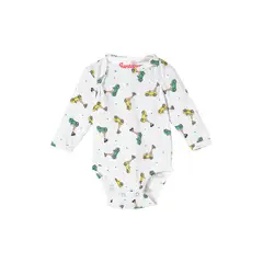 SANTANA - Body Bebé Manga Larga Niño Verde Cali