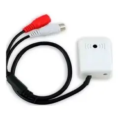 GENERICO - MICROFONO PARA CCTV CUADRADO ALTA DEFINIDAD