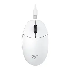 ZER - MOUSE GAMER BLANCO INALAMBRICO RECARGABLE TIPO C 24GHZ 7400DPI