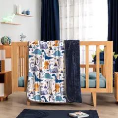 VIANNEY - Cobija Baby Siberia Dinosaurios talla Cuna