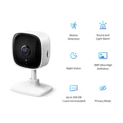 TP LINK - Cámara Tp-link De Seguridad Wifi Full Hd Audio Tapo C110