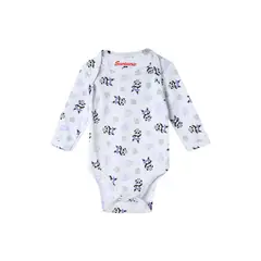 SANTANA - Body Bebé Manga Larga Niña Morado