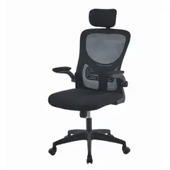 JYM - SILLA GERENCIAL ERGONOMICA SOPORTE LUBAR BRAZOS ABATIBLES CELESTIAL